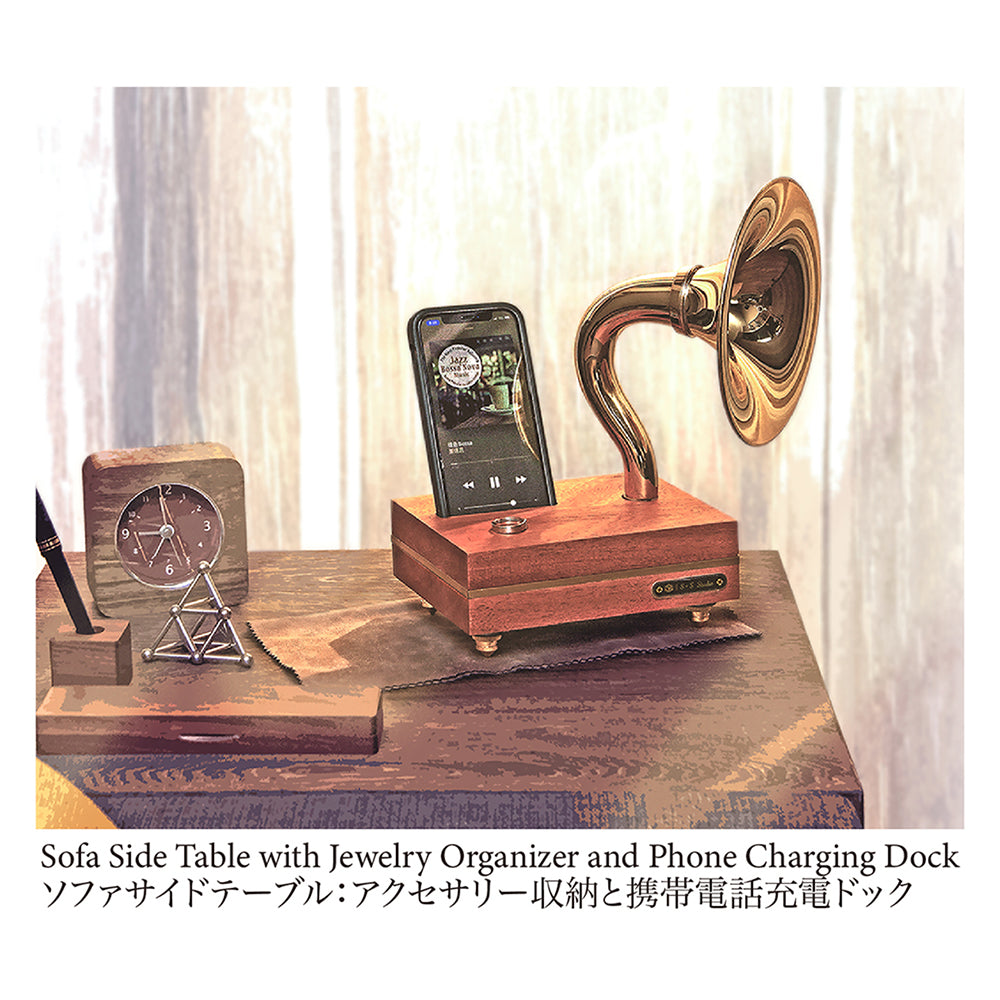 SimpleSound 簡單放 | 不插電的自然魅力 木質手機擴音座